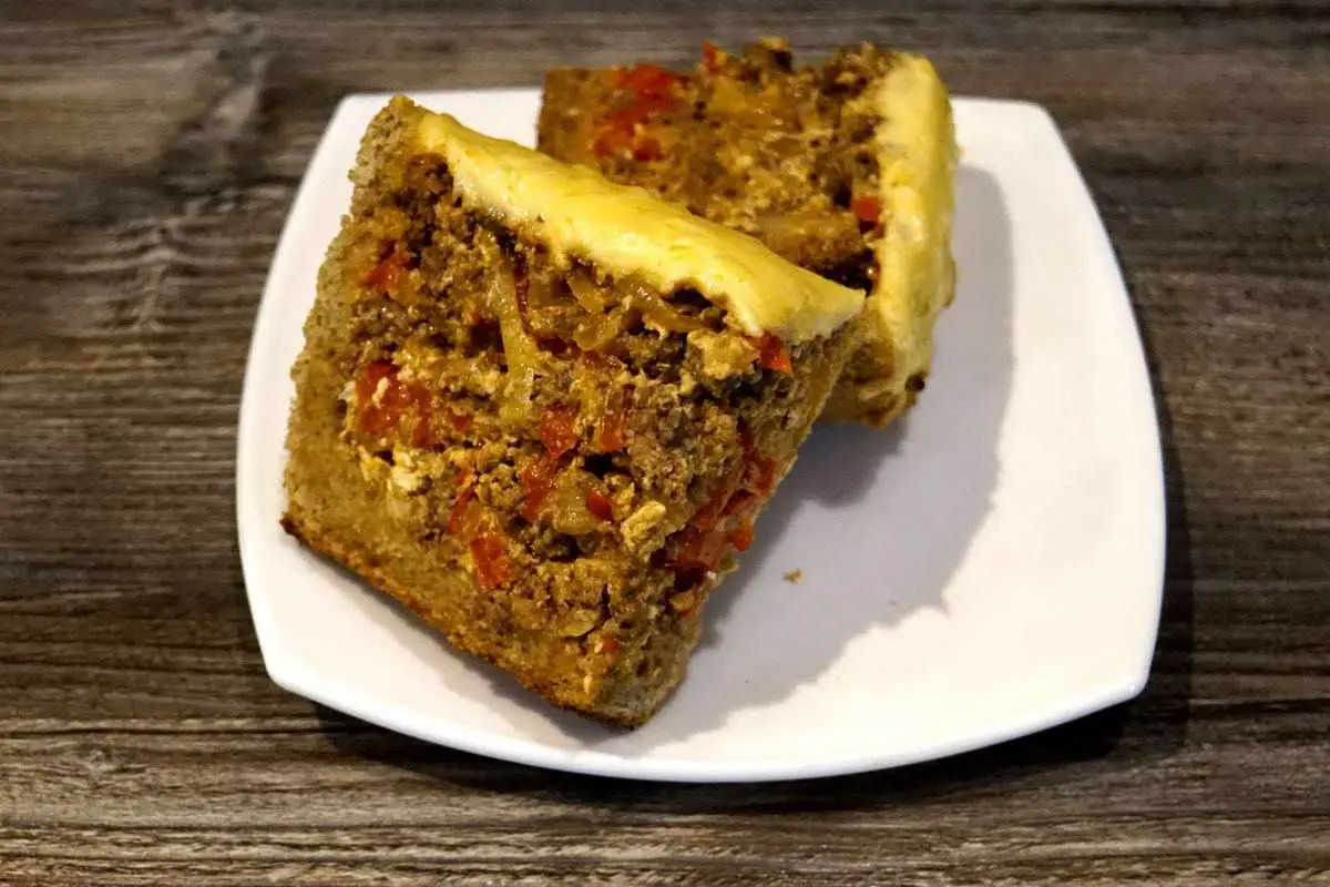 Хрустящая хлебница с мясом