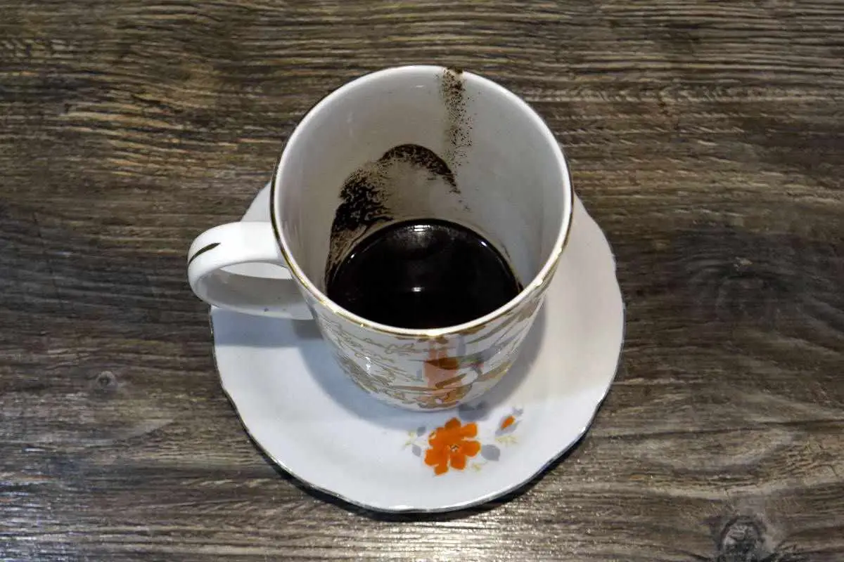 кофейной гущи