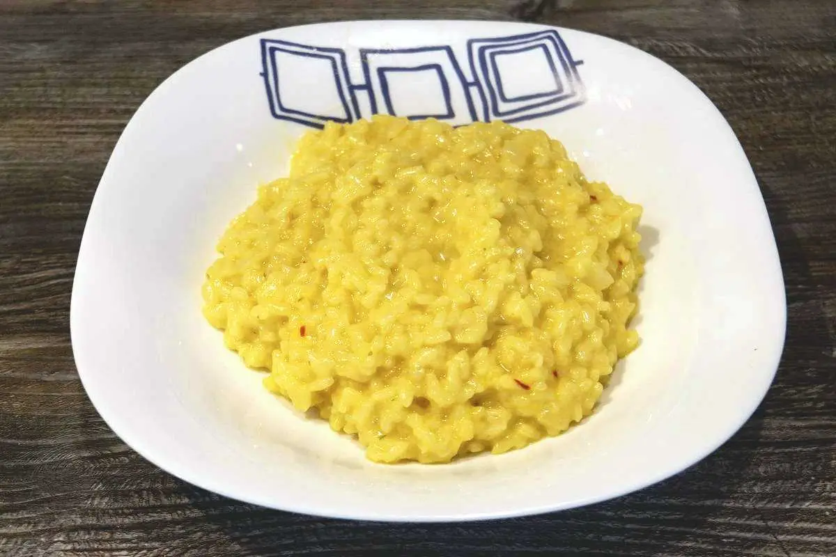Ризотто с шафраном