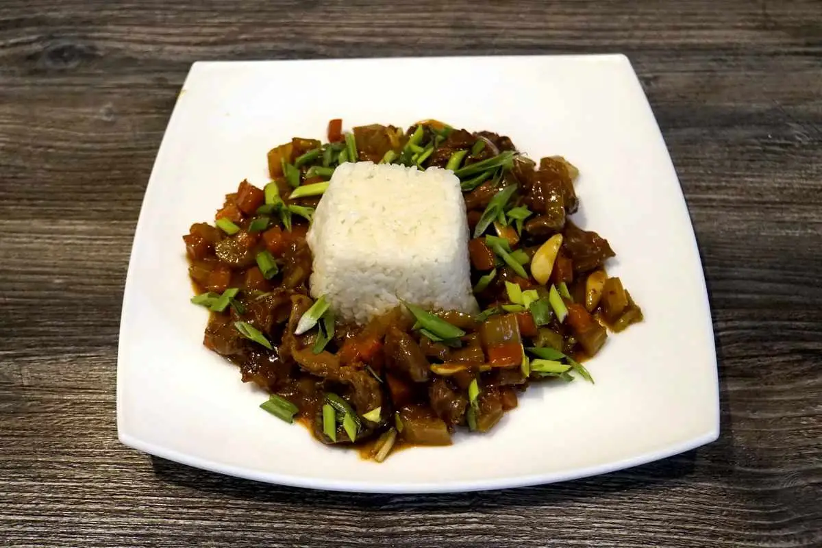 Рагу из куриных желудков