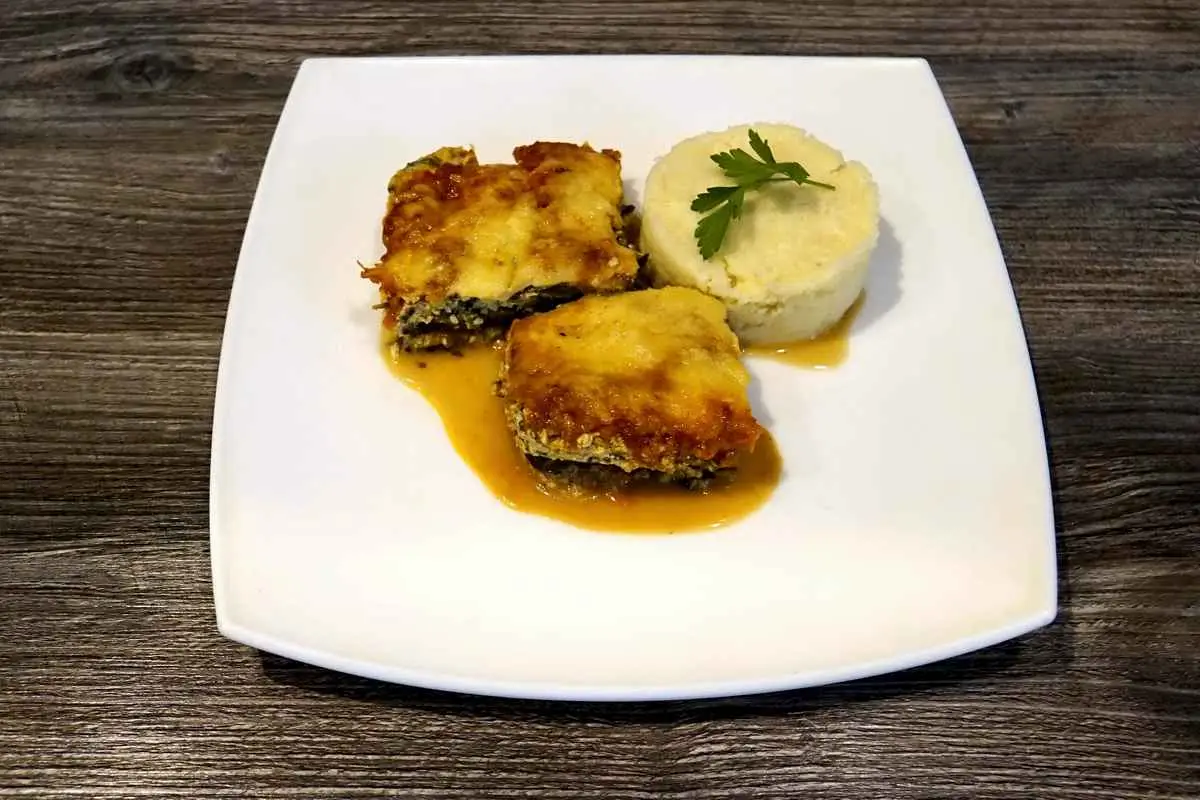 Лазанья из баклажанов
