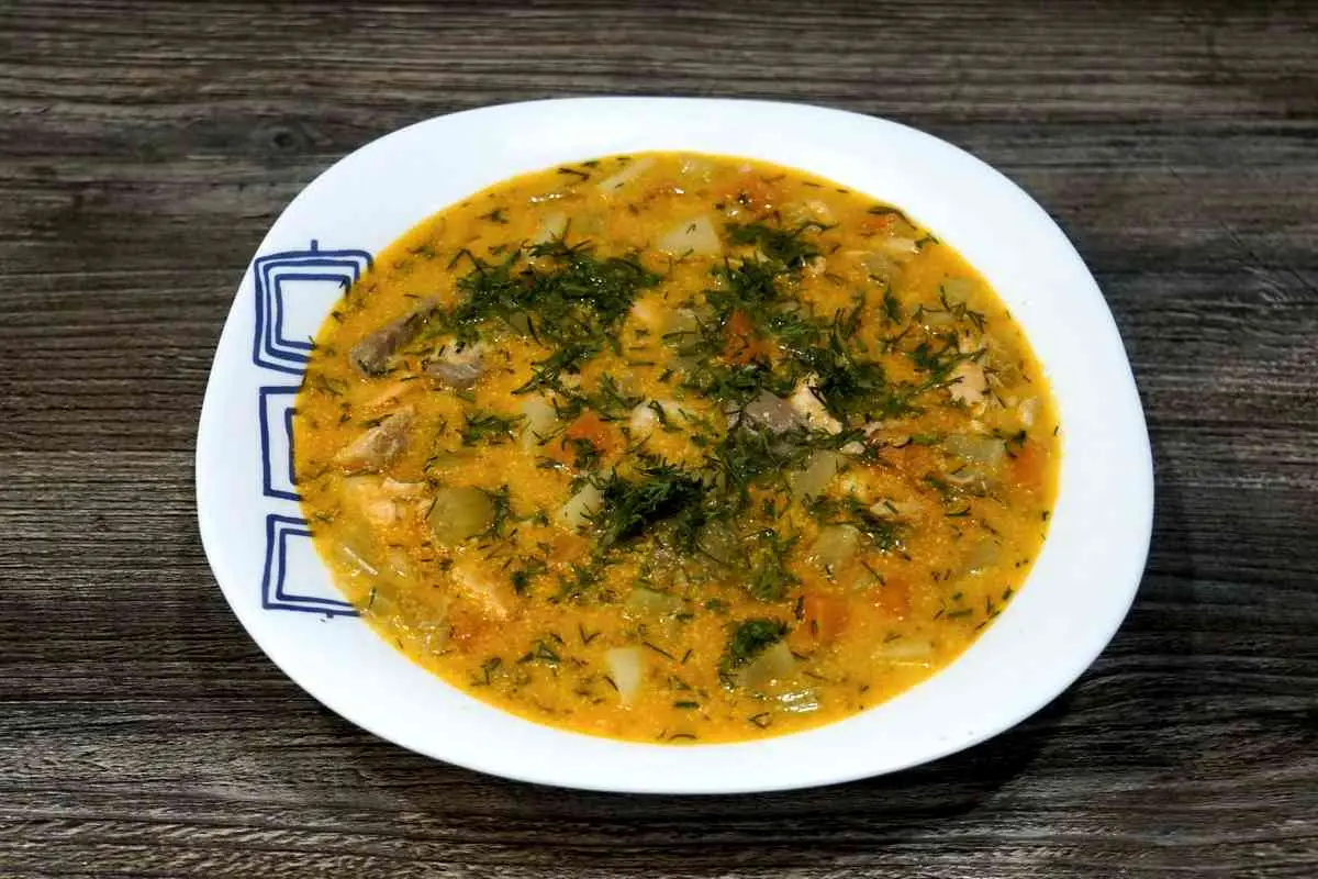 Простое рыбное рагу