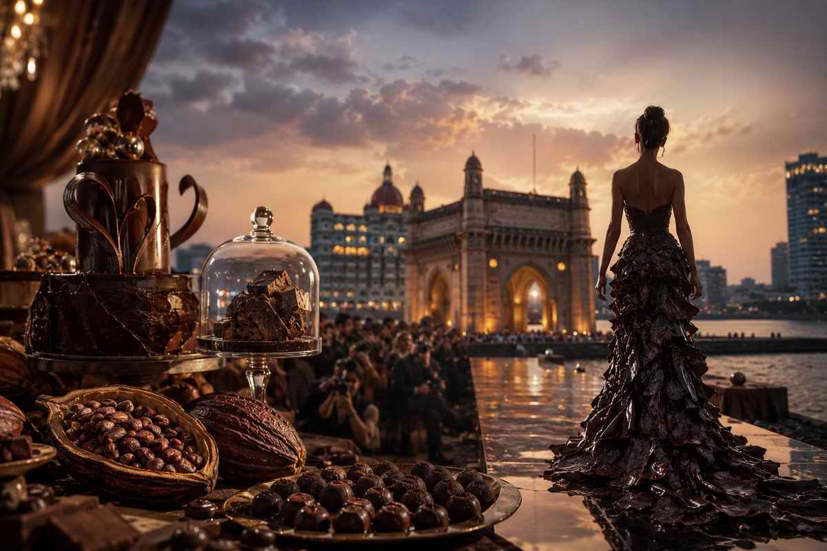 Крупнейший фестиваль шоколада Salon du Chocolat впервые прошёл в Мумба…