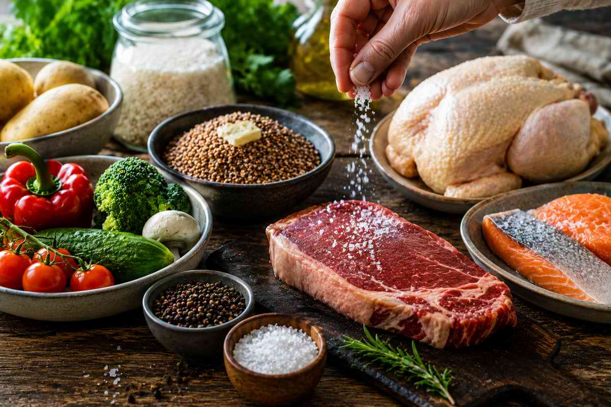 Как правильно солить мясо, рыбу, овощи и каши: время, количество и главные правила