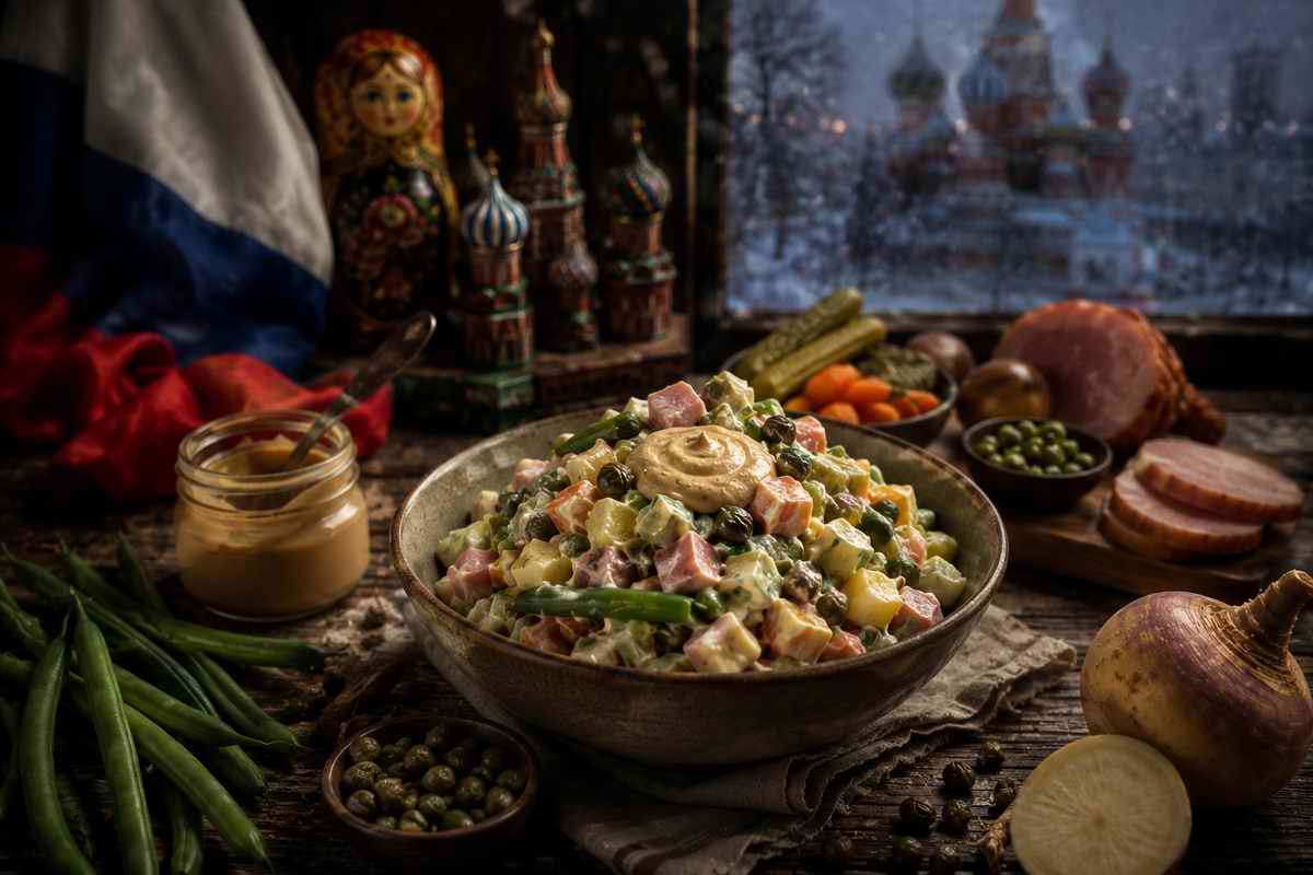The Guardian шокировала россиян рецептом оливье с арахисовым маслом и каперсами